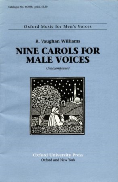 Nine Carols for male voices, Sheet music Book