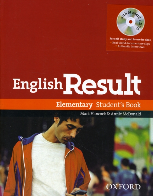 English Result: Elementary: Student's Book with DVD Pack : General English four-skills course for adults, Mixed media product Book