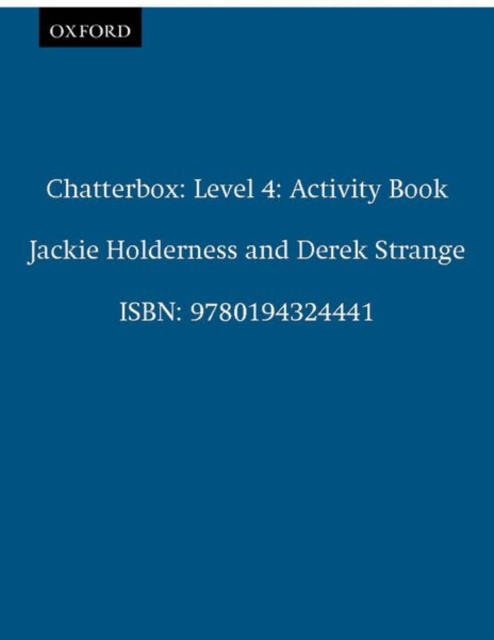 Chatterbox: Level 4: Activity Book, Paperback / softback Book