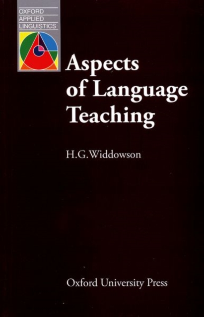 Aspects of Language Teaching, Paperback / softback Book