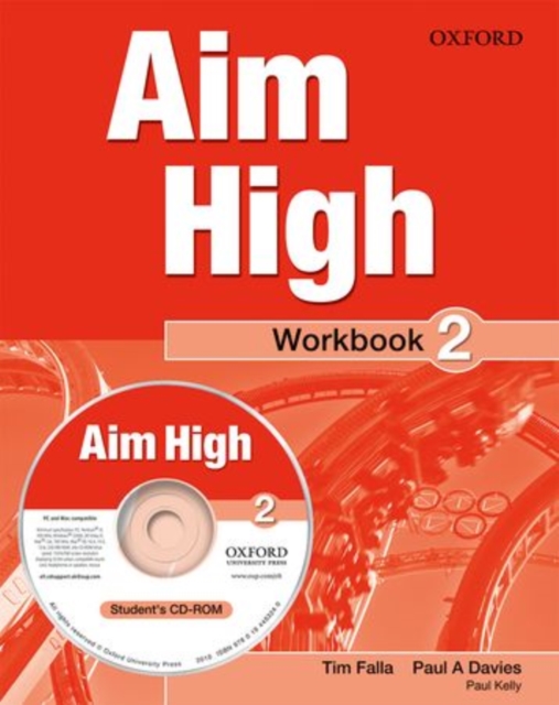 Aim High Level 2 Workbook & CD-ROM : A new secondary course which helps students become successful, independent language learners, Mixed media product Book