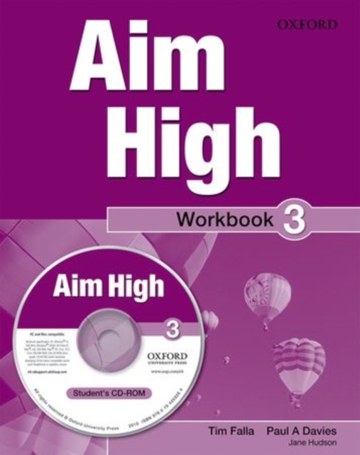 Aim High Level 3 Workbook & CD-ROM : A new secondary course which helps students become successful, independent language learners, Mixed media product Book