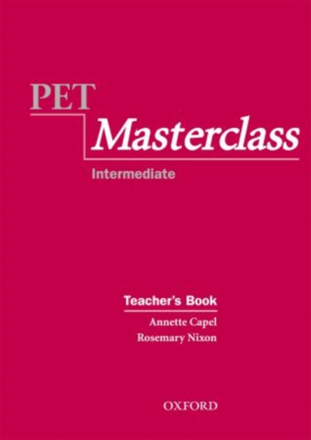 PET Masterclass:: Teacher's Book, Paperback / softback Book