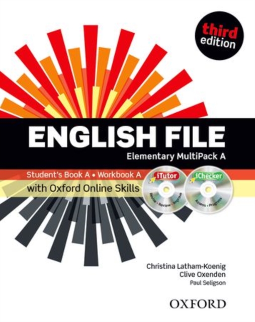 English File third edition: Elementary: MultiPACK A with Oxford Online Skills : The best way to get your students talking, Mixed media product Book
