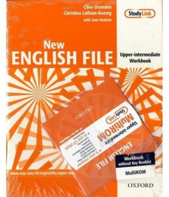 New English File Upper-Intermediate: Workbook with MultiROM Pack : Six-level general English course for adults, Mixed media product Book