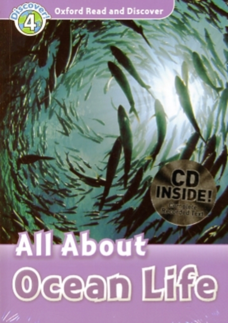 Oxford Read and Discover: Level 4: All About Ocean Life Audio CD Pack, Mixed media product Book