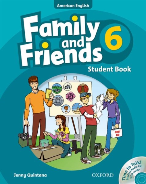 Family and Friends American Edition: 6: Student Book & Student CD Pack, Mixed media product Book