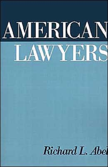 American Lawyers, Paperback / softback Book