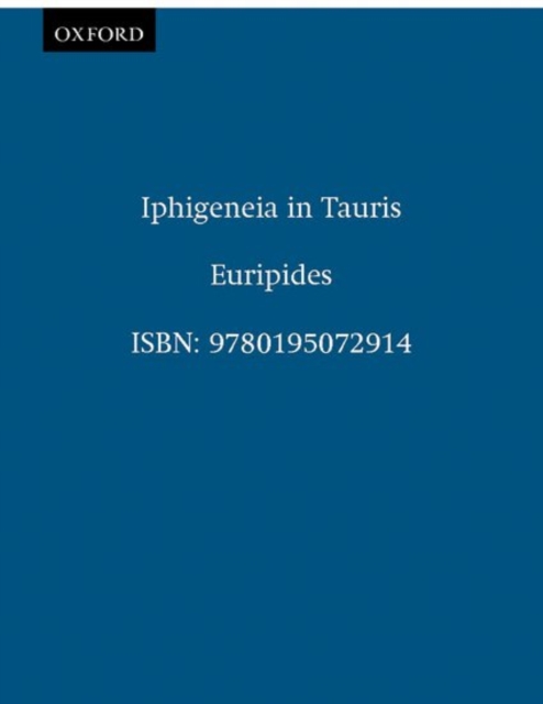 Iphigeneia in Tauris, Paperback / softback Book