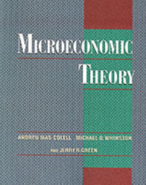 Microeconomic Theory, Paperback / softback Book