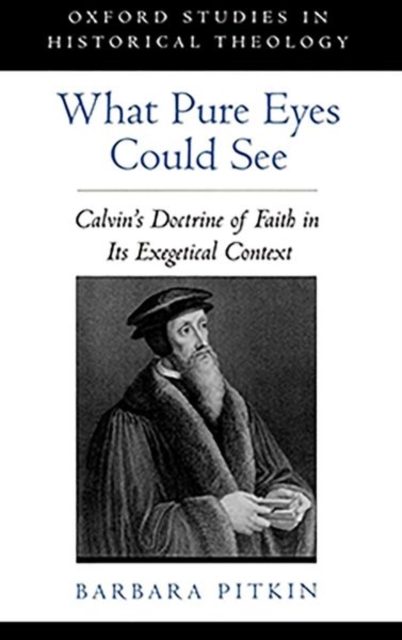 What Pure Eyes Could See : Calvin's Doctrine of Faith in its Exegetical Context, Hardback Book