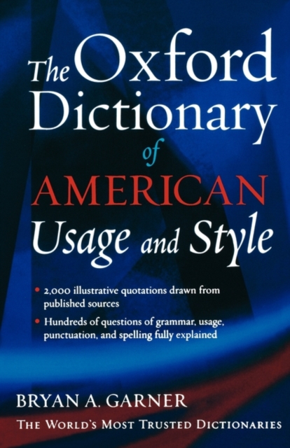 The Oxford Dictionary of Usage and Style, Paperback / softback Book