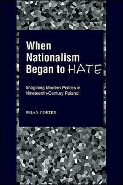 When Nationalism Began to Hate : Imagining Modern Politics in Nineteenth-Century Poland, Paperback / softback Book