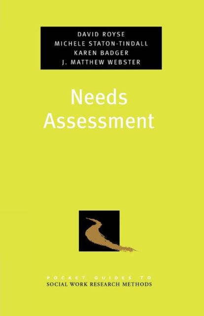 Needs Assessment, Paperback / softback Book