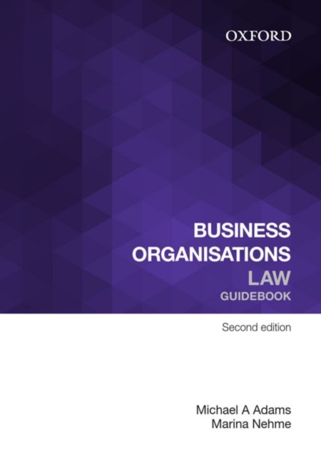 Business Organisations Law Guidebook, Paperback / softback Book