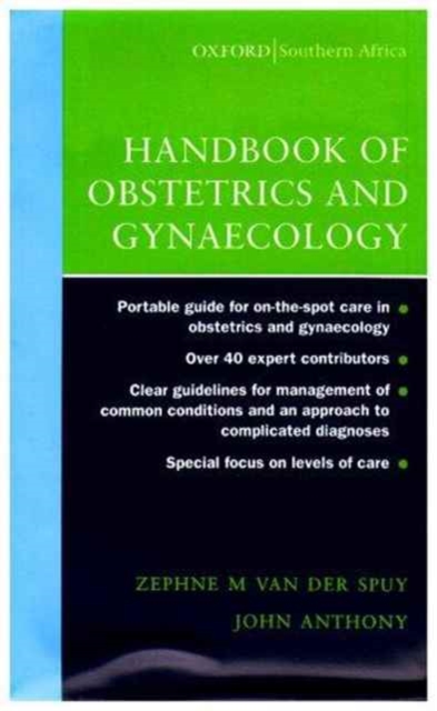 Handbook of Obstetrics and Gynaecology for Southern Africa, Paperback / softback Book
