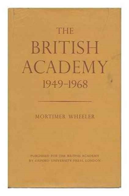 The British Academy 1949-1968, Hardback Book