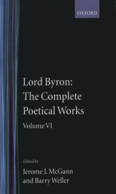 The Complete Poetical Works: Volume 6, Hardback Book
