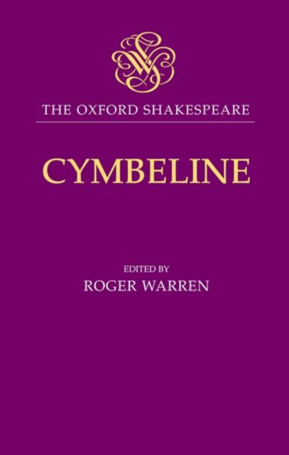 The Oxford Shakespeare: Cymbeline, Hardback Book