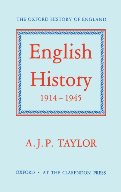 English History 1914-1945, Hardback Book