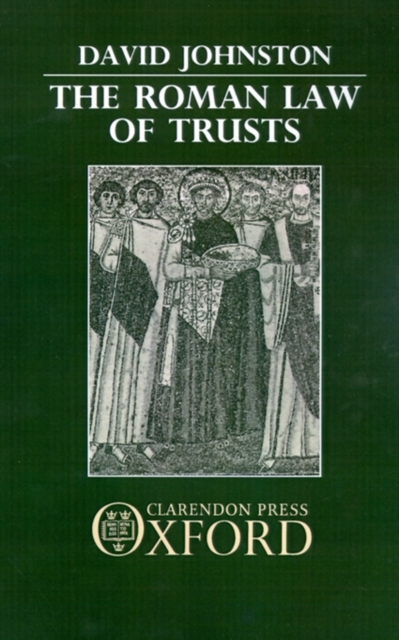 The Roman Law of Trusts, Hardback Book