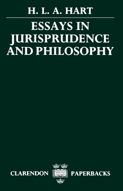 Essays in Jurisprudence and Philosophy, Paperback / softback Book