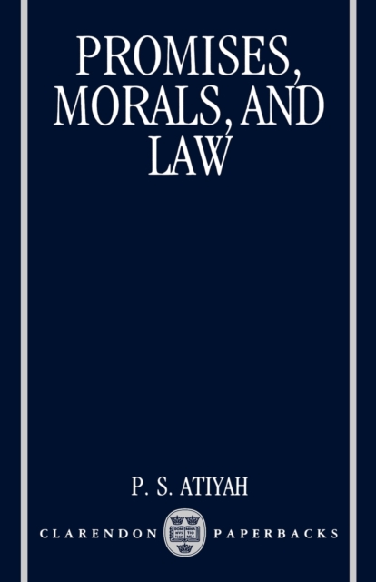 Promises, Morals and Law, Paperback / softback Book