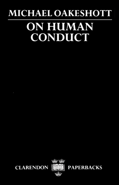 On Human Conduct, Paperback / softback Book