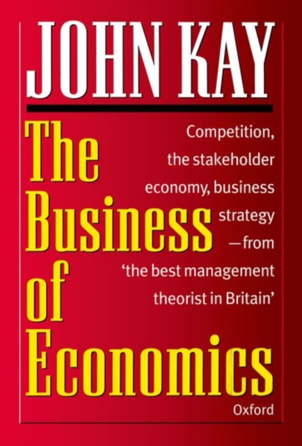 The Business of Economics, Hardback Book
