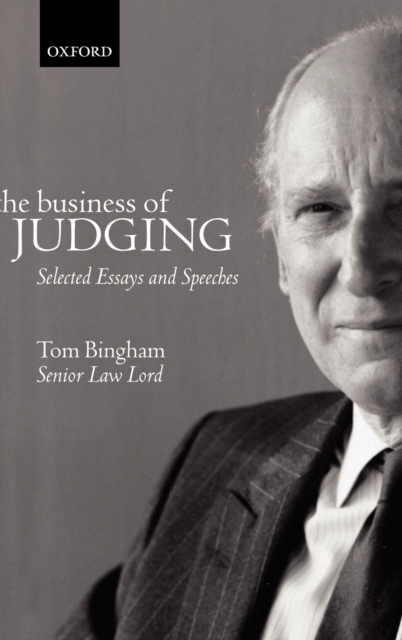 The Business of Judging : Selected Essays and Speeches, Hardback Book