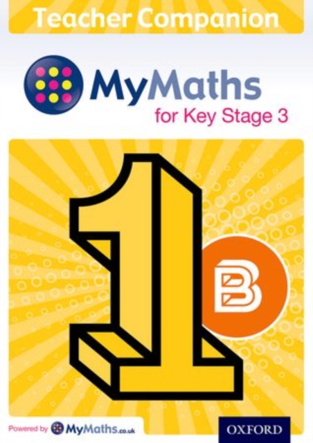 MyMaths for Key Stage 3: Teacher Companion 1B, Multiple-component retail product Book