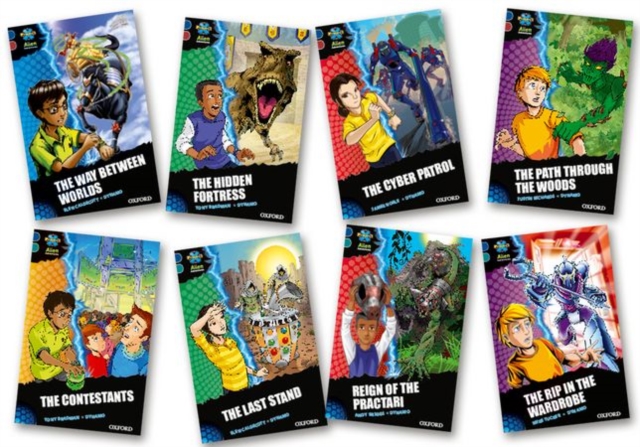 Project X Alien Adventures: Dark Blue Book Band, Oxford Levels 15-16: Dark Blue Book Band, Mixed Pack of 8, Paperback / softback Book