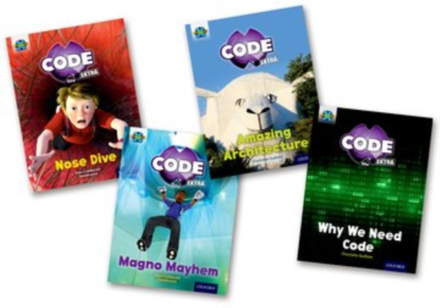 Project X CODE Extra: Gold Book Band, Oxford Level 9: Marvel Towers and CODE Control, Mixed Pack of 4, Paperback / softback Book