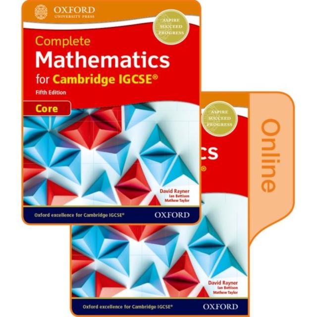 Complete Mathematics for Cambridge IGCSE® Student Book (Core) : Print & Online Student Book Pack, Multiple-component retail product Book