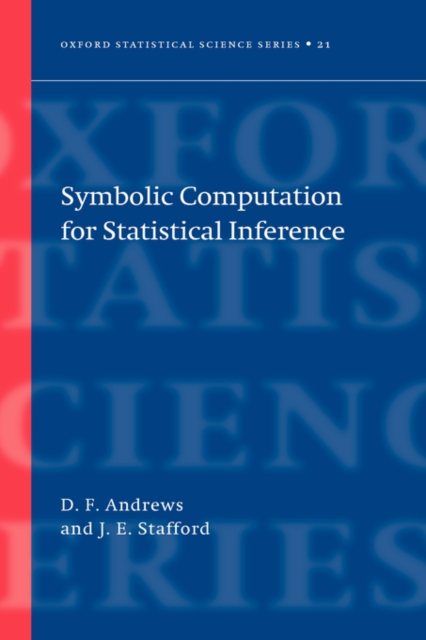 Symbolic Computation for Statistical Inference, Hardback Book