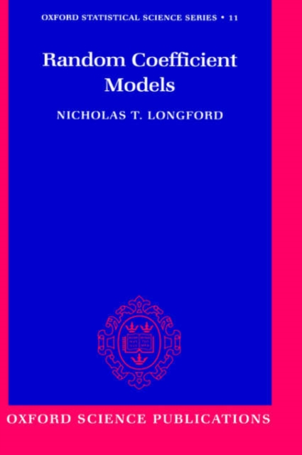 Random Coefficient Models, Hardback Book