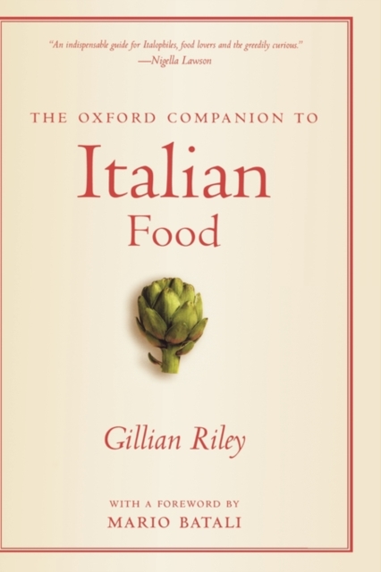 The Oxford Companion to Italian Food, Hardback Book
