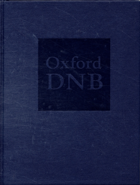 Oxford Dictionary of National Biography: Oxford Dictionary of National Biography Index of Contributors, Hardback Book
