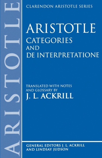 Categories and De Interpretatione, Paperback / softback Book