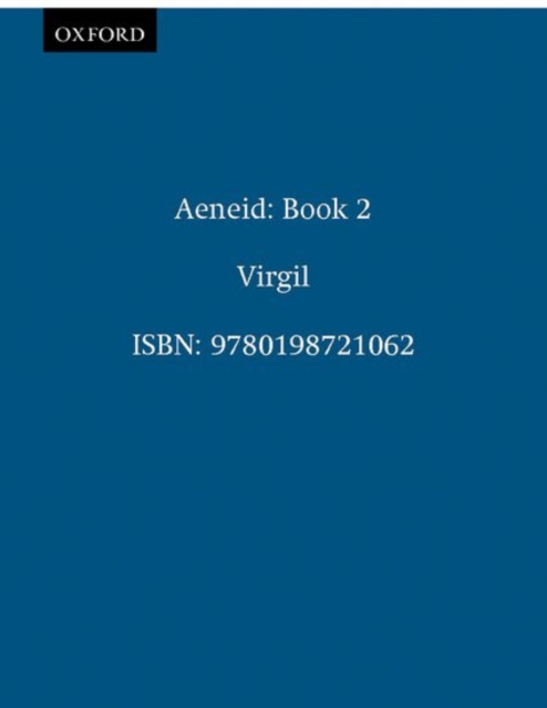 Aeneid: Book 2, Paperback / softback Book
