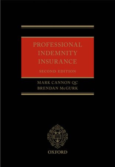 Professional Indemnity Insurance, Hardback Book