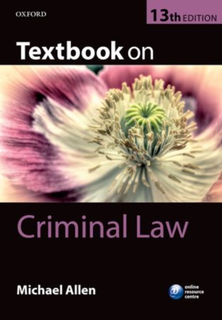 Textbook on Criminal Law, Paperback Book
