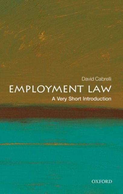 Employment Law: A Very Short Introduction, Paperback / softback Book