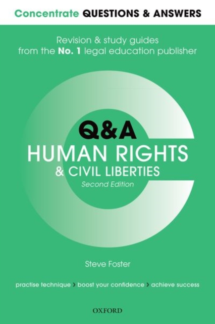 Concentrate Questions and Answers Human Rights and Civil Liberties : Law Q&A Revision and Study Guide, Paperback / softback Book