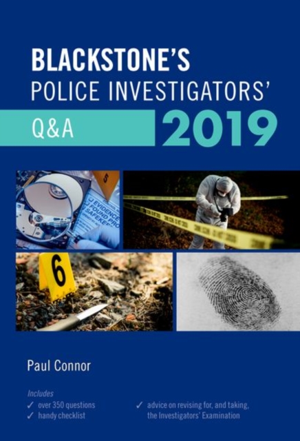Blackstone's Police Investigators' Q&A 2019, Paperback / softback Book