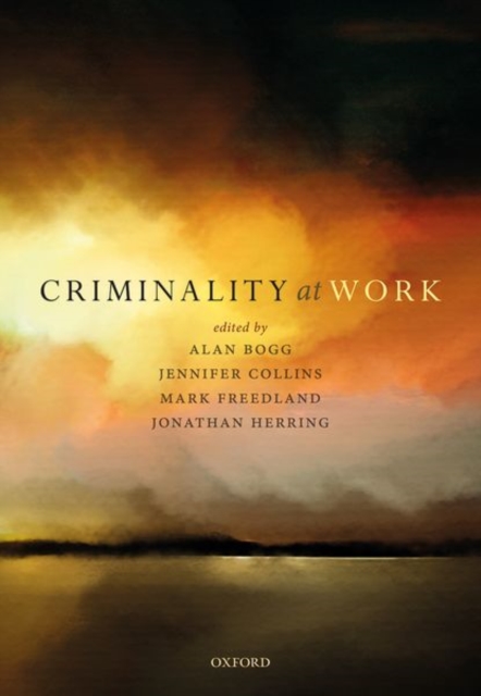 Criminality at Work, Hardback Book