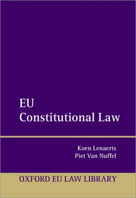 EU Constitutional Law, Hardback Book