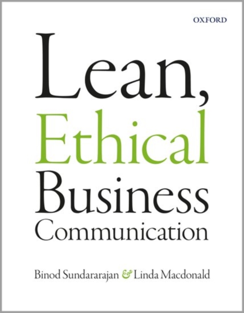 Lean, Ethical Business Communication, Paperback / softback Book