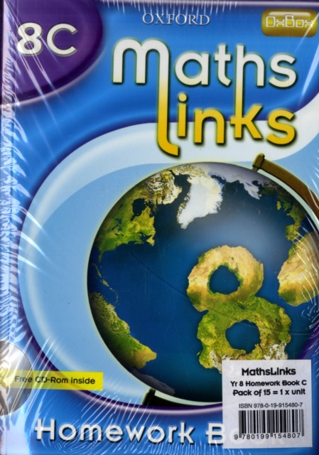 MathsLinks: 2: Y8 Homework Book C Pack of 15, Multiple copy pack Book