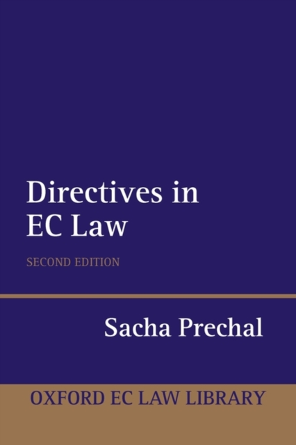 Directives in EC Law, Paperback / softback Book